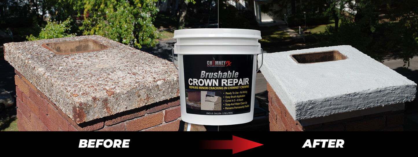 Brushable Chimney Crown Repair